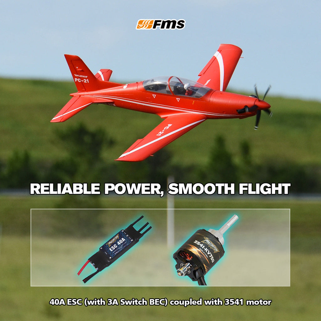 FMS 1100mm PC-21 Pilatus PNP