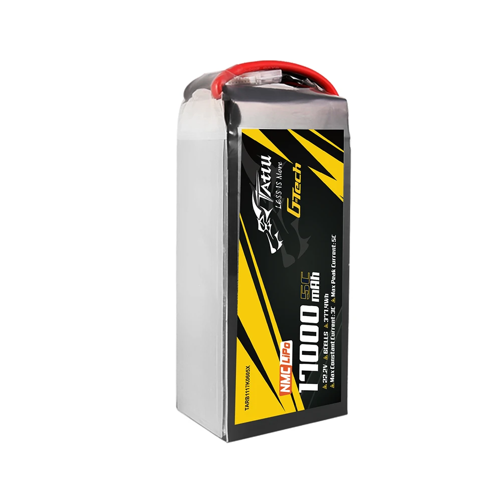 Tattu 17000mAh 6S 5C 22.2V Lipo Battery | XT90S-F Plug | Semi-solid