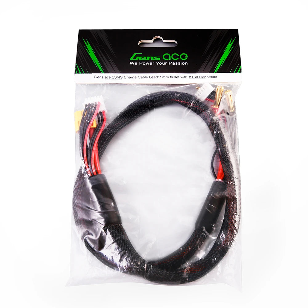 2S/4S Charge Cable: 5mm bullet with XT60 Connector