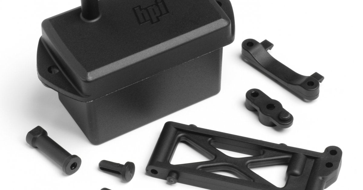 Receiver Box/Upper Deck Parts Set - Firestorm - Model HPI100324 - HPI Racing