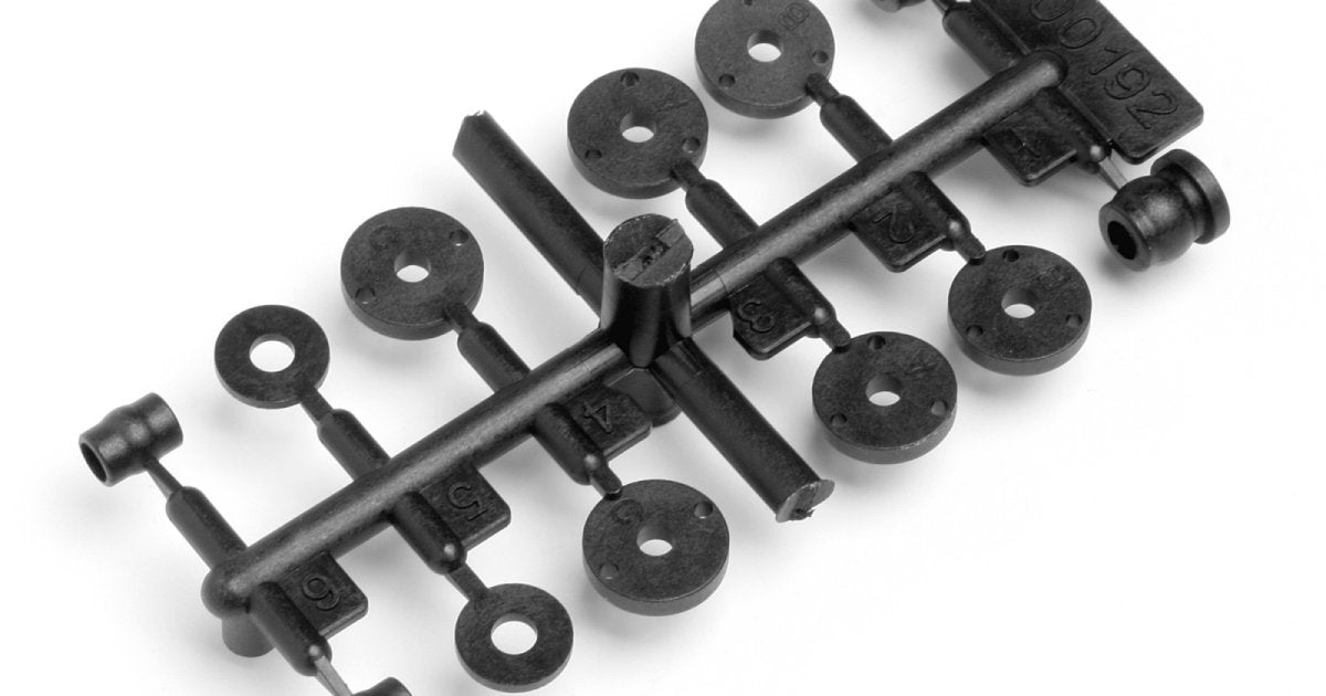 Shock Piston and Ball Set - Blitz/Firestorm - Model HPI100328 - HPI Racing