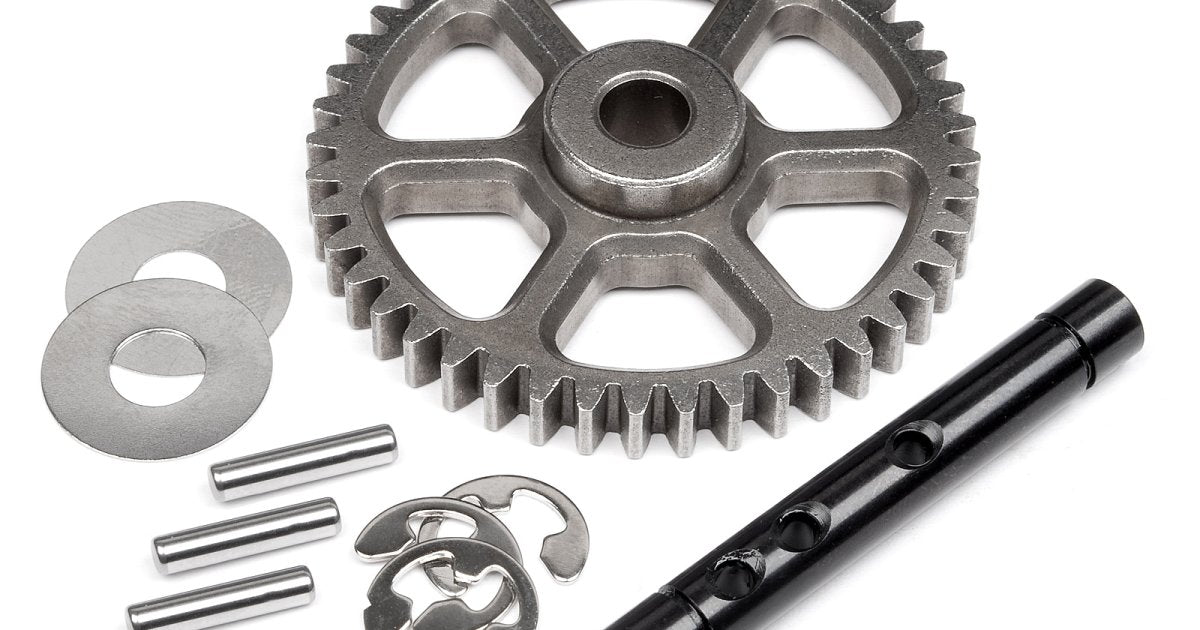 Idler Gear 44T/Shaft Set (Savage Flux HP) - Model HPI100905 - HPI Racing