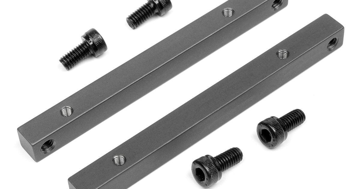 Motor Mount Brace 7X7X80mm (Savage Flux HP/Gray) - Model HPI100907 - HPI Racing