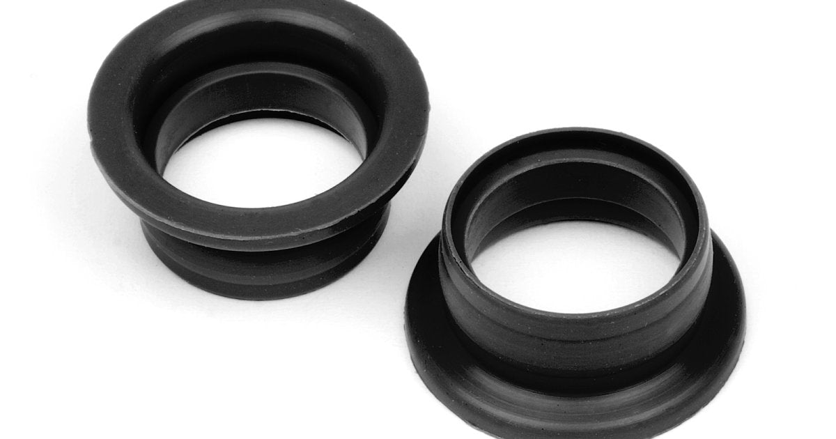 Shaped Exhaust Gasket (21 Size/2pcs) Black - Model HPI101002 - HPI Racing