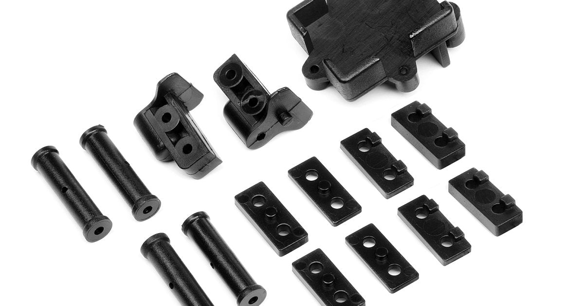 Steering Servo Mounts & Transponder Support, Trophy Buggy 3.5 - Model HPI101108 - HPI Racing