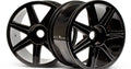7 Spoke Black Chrome Trophy Truggy Wheels - Model HPI101156 - HPI Racing