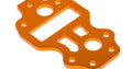 Center Differential Plate, Orange, Bullet MT/ST 3.0 - Model HPI101217 - HPI Racing