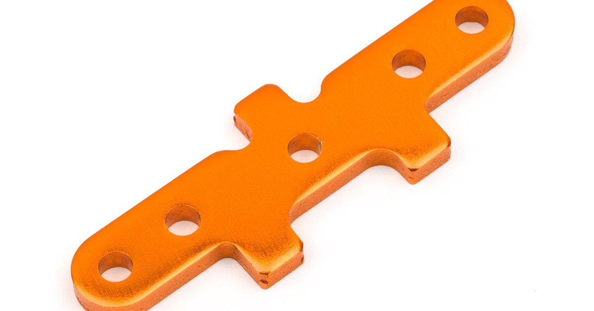 Front Lower Arm Brace, Orange, Bullet MT/ST - Model HPI101220 - HPI Racing
