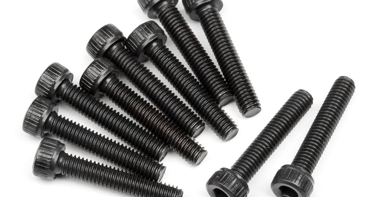 Cap Head Screw, M2.6X14mm, Hex Socket, Bullet MT/ST (10pcs) - Model HPI101248 - HPI Racing
