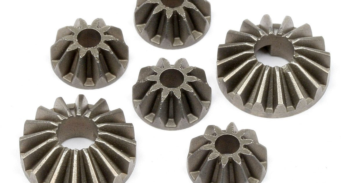 Differential Gear Set, Bullet MT/ST, RS4, Sport 3, Jumpshot, WR8 - Model HPI101298 - HPI Racing