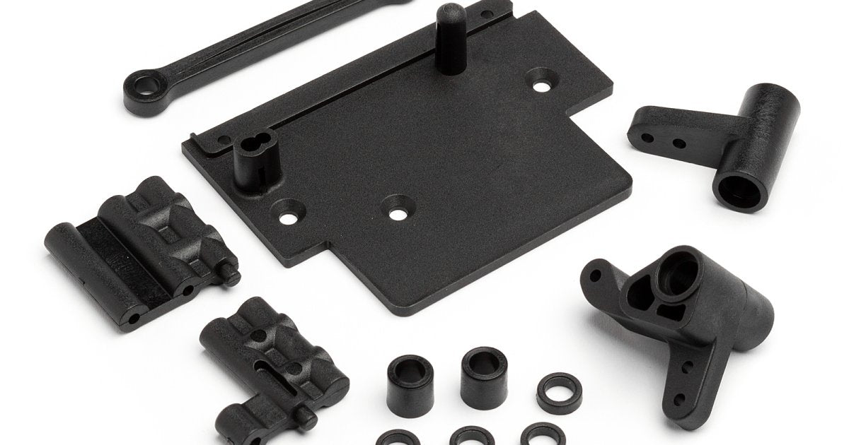 ESC Plate and Steering Bellcrank for Bullet and WR8 Flux - Model HPI101662 - HPI Racing