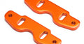 Engine Mount Adapter, 4mm, Trophy 3.5/4.6 Series (Orange) - Model HPI101753 - HPI Racing