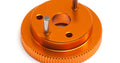 Flywheel (2 Shoe), Trophy 3.5/4.6 Series (Orange) - Model HPI101759 - HPI Racing