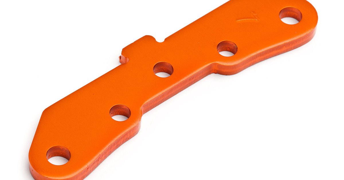 Rear Suspension Holder, 7075, Trophy (Orange) (Opt) - Model HPI101763 - HPI Racing