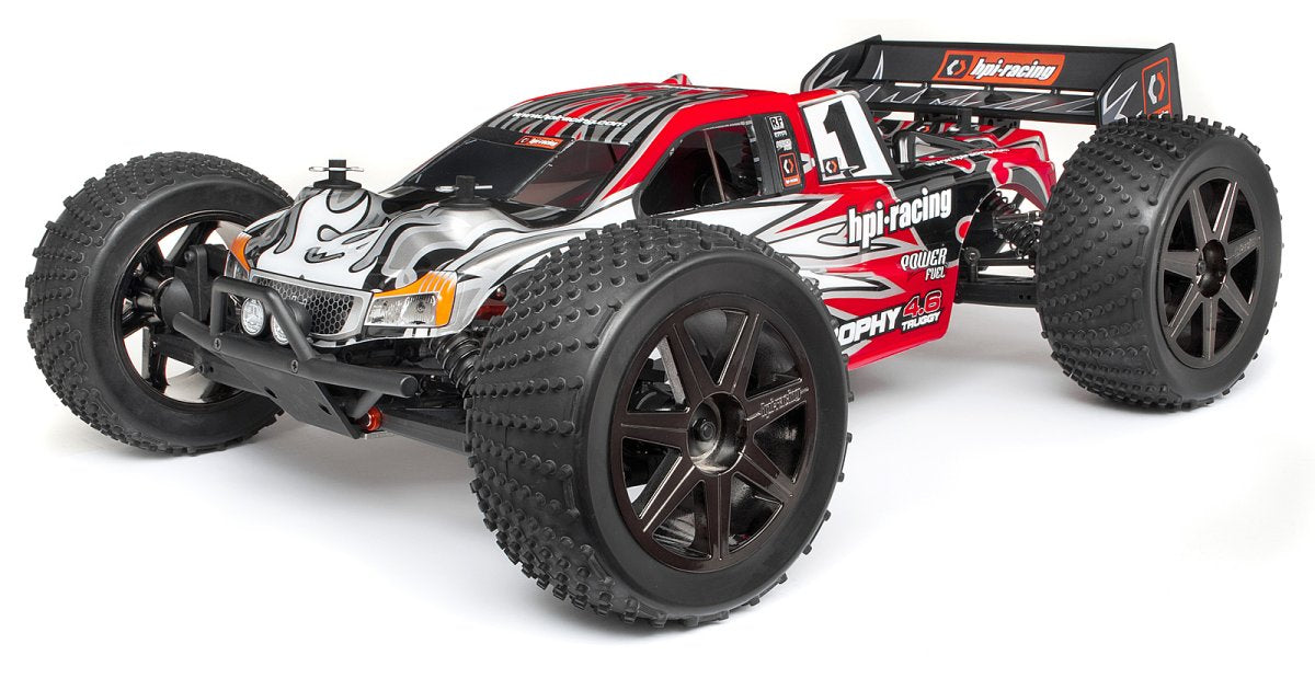 Trimmed and Painted Trophy Truggy RTR Body - Model HPI101780 - HPI Racing