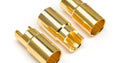 Female Gold Connectors (6.0mm Dia) (3pcs) - Model HPI101953 - HPI Racing