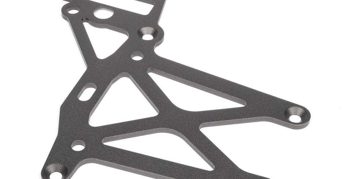 Rear Upper Plate (Gunmetal), Baja 5SC/D-Box/Boss - Model HPI102160 - HPI Racing