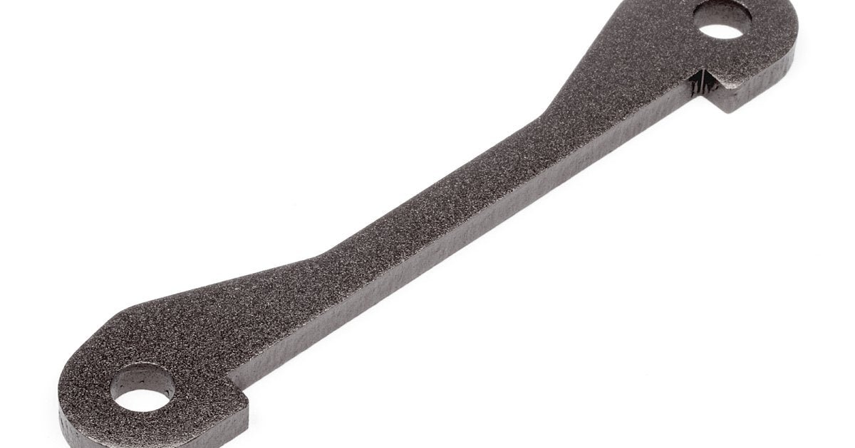 Rear Lower Brace B, 6X70X4mm (Gunmetal), Baja 5SC/D-Box/Boss - Model HPI102168 - HPI Racing