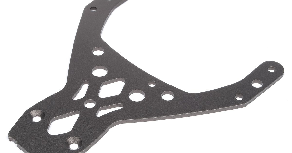 Front Upper Plate (Gunmetal), Baja 5SC/D-Box - Model HPI102170 - HPI Racing