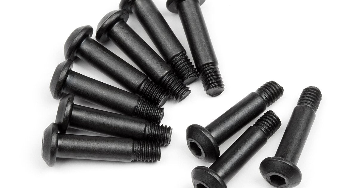 Step Screw, 3.2X14mm, Blitz (10pcs) - Model HPI103363 - HPI Racing