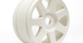 V7 1/8 Wheel, White, 42X83mm (2pcs) - Model HPI103678 - HPI Racing