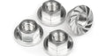 Serrated Flange Nut, M4X10.8mm (4pcs) - Model HPI103908 - HPI Racing