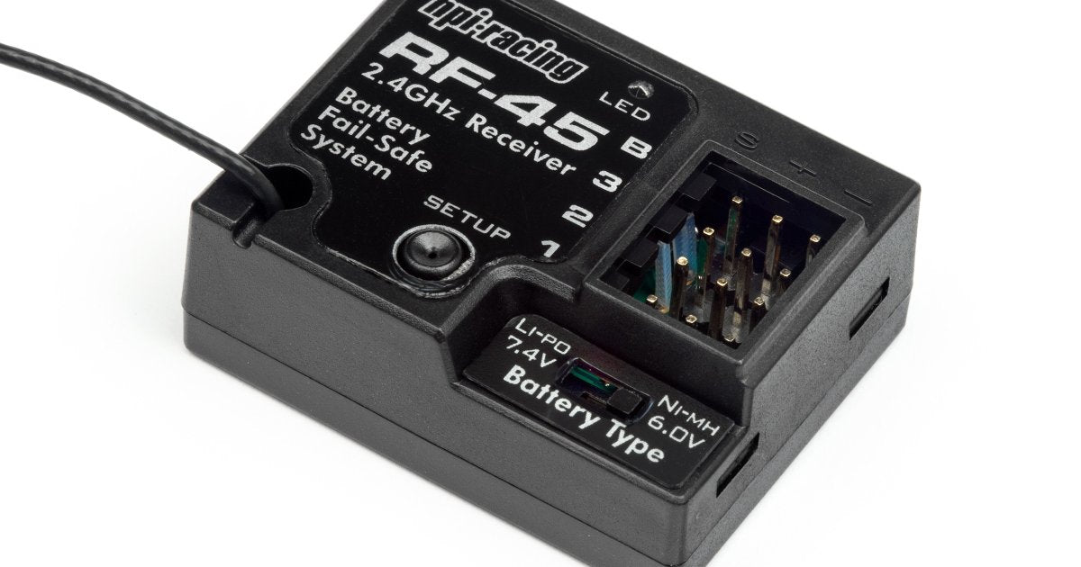 RF-45 Receiver (2.4Ghz/3Ch) - Model HPI105422 - HPI Racing