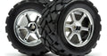 Mounted VT Tire/Wheel Set, Recon (4pcs) - Model HPI105524 - HPI Racing