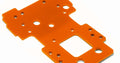 Bulkhead Lower Plate, 2.5mm, Orange, Savage X/XL - Model HPI105892 - HPI Racing