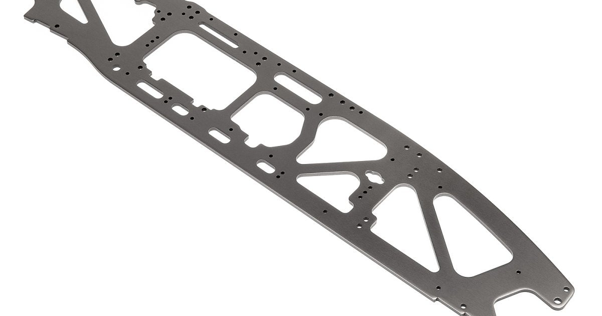 TVP Chassis Right 4mm (Super 5SC Flux/Gray) - Model HPI106264 - HPI Racing