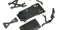 Front Skid Plate Set, Super 5SC Flux - Model HPI106285 - HPI Racing