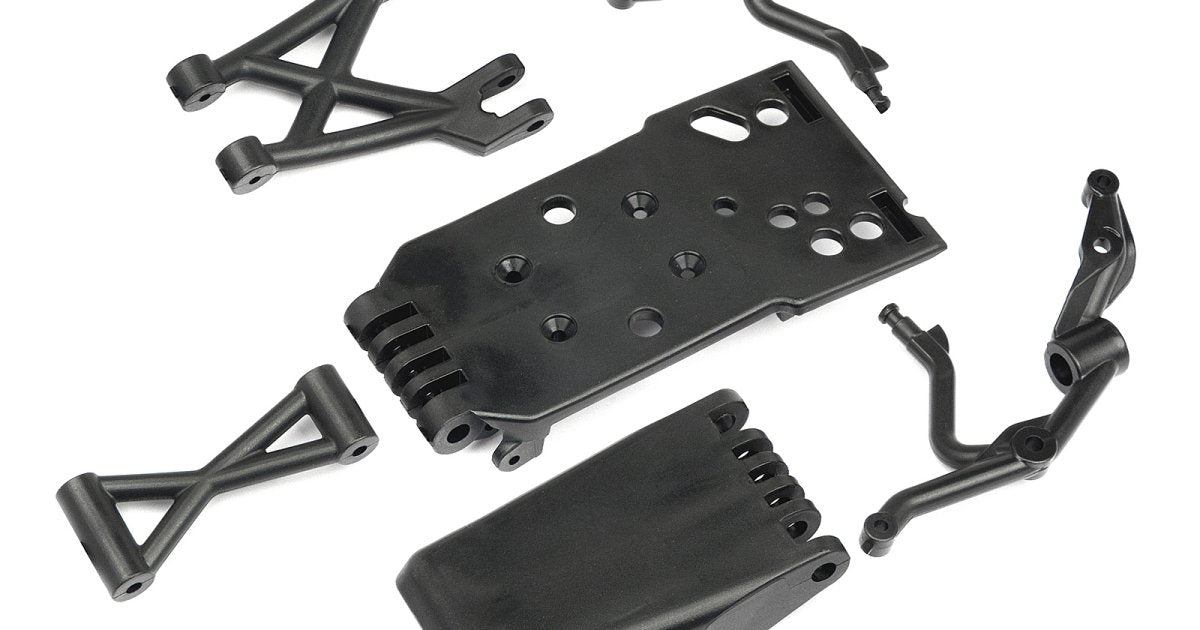 Front Skid Plate Set, Super 5SC Flux - Model HPI106285 - HPI Racing