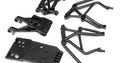 Rear Skid Plate Set, Super 5SC Flux - Model HPI106288 - HPI Racing