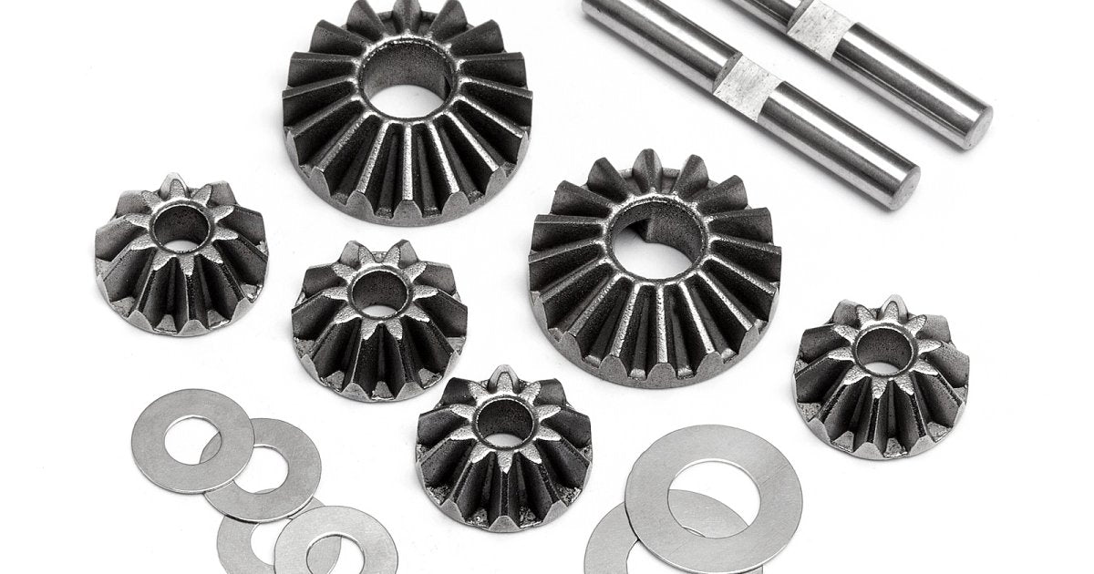 Gear Differential Bevel Gear Set (10T/16T), Savage XS - Model HPI106717 - HPI Racing