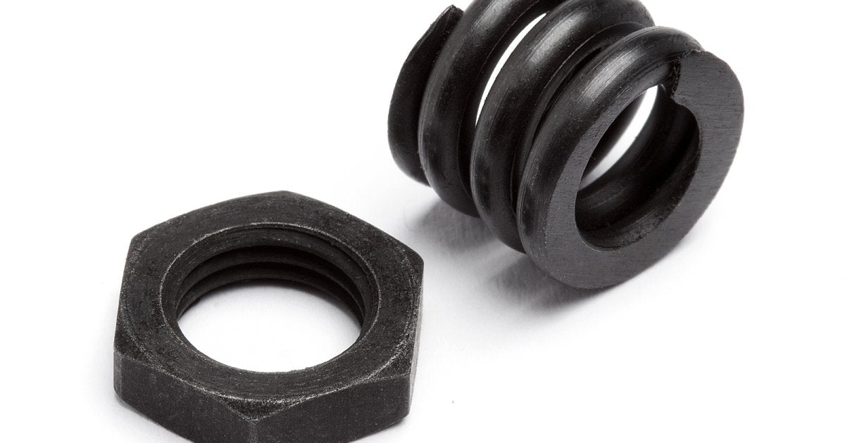 Slipper Nut Set with 10mm Spring, Savage XS - Model HPI106720 - HPI Racing