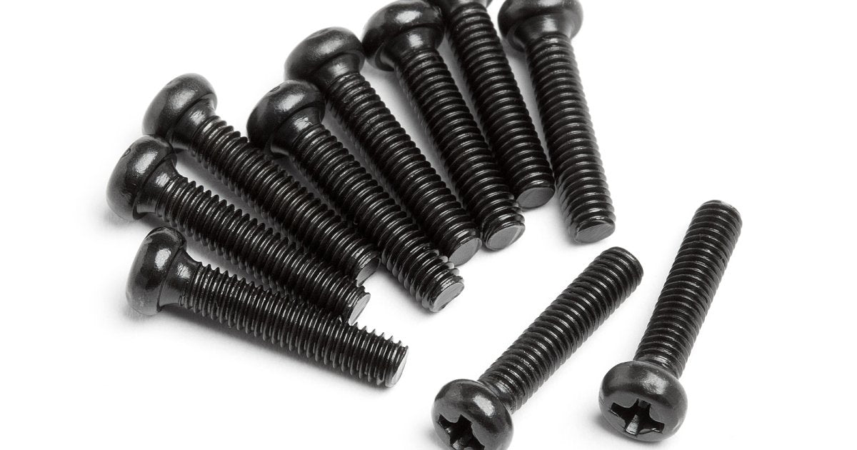 Binder Head Screw, M2.5X12 (10pcs) - Model HPI107154 - HPI Racing