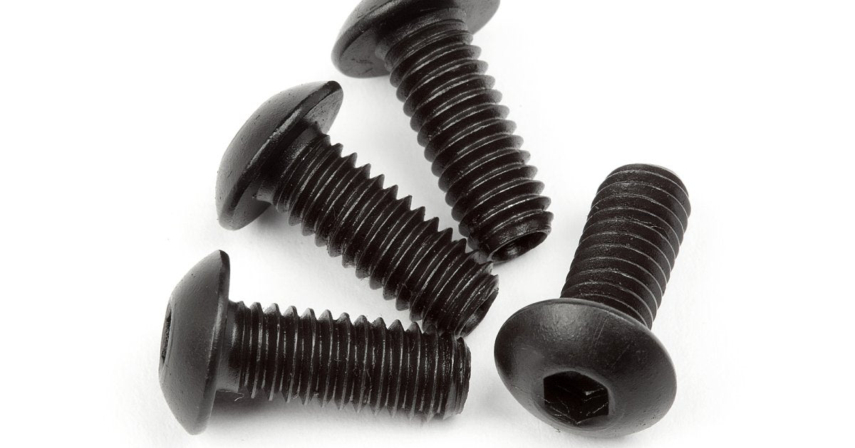 Droop Screw, M4X10mm, for the Apache C1(4pcs) - Model HPI107372 - HPI Racing