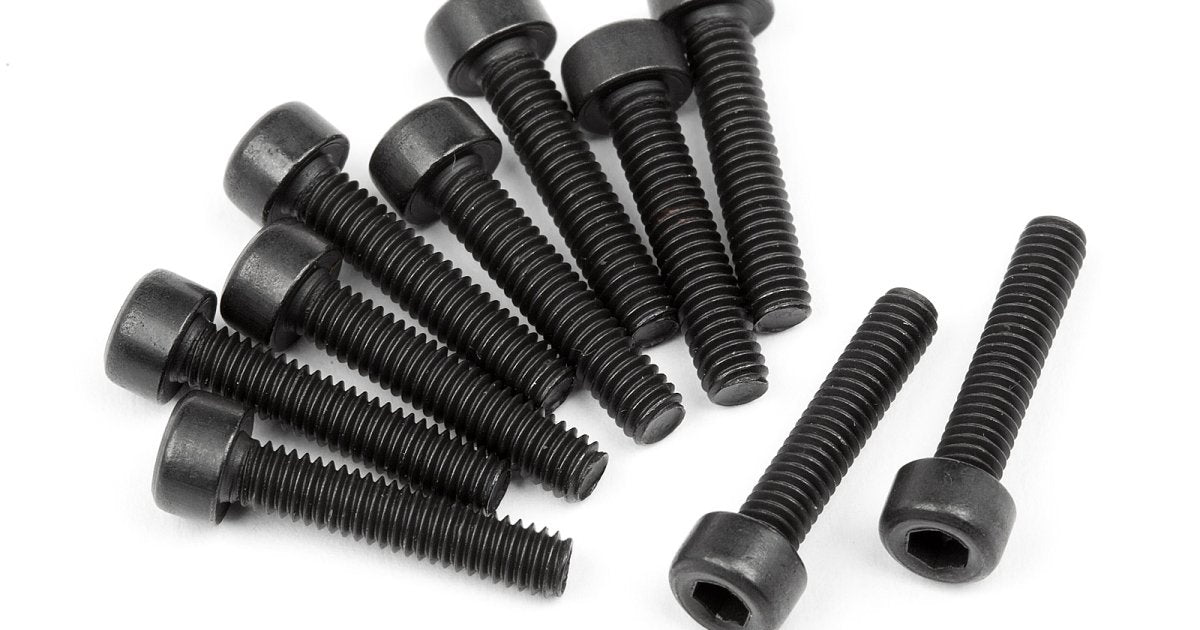 Cap Head Screw, M2.5X12mm, (10pcs) - Model HPI107376 - HPI Racing