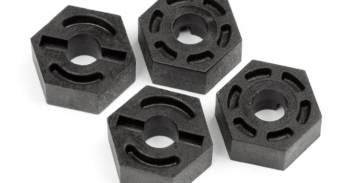 Wheel Hex Hub, 12mm, for the WR8 (4pcs) - Model HPI107876 - HPI Racing