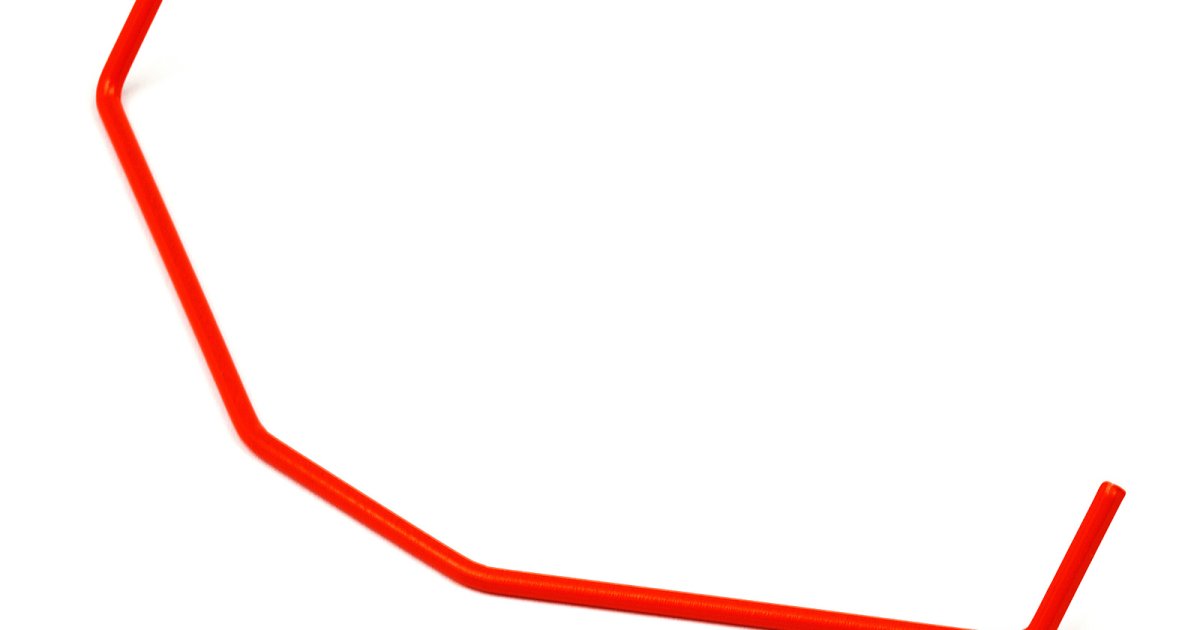 Orange Rear Sway Bar, for the WR8 (2mm) - Model HPI107878 - HPI Racing