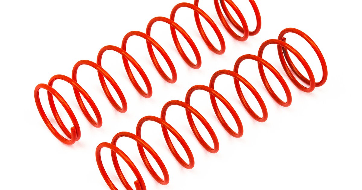 Orange Shock Springs, for the WR8 (2pcs) - Model HPI107888 - HPI Racing