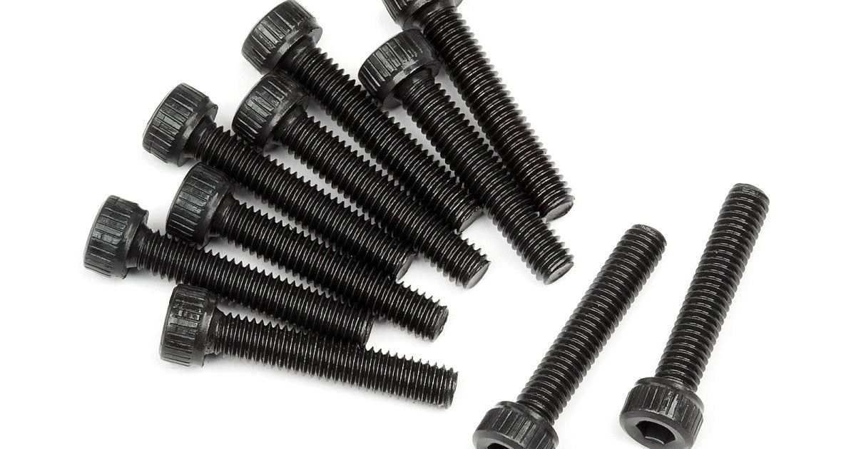 Caphead Screw, M2.5X14mm, Hexhead, (10pcs) - Model HPI107891 - HPI Racing