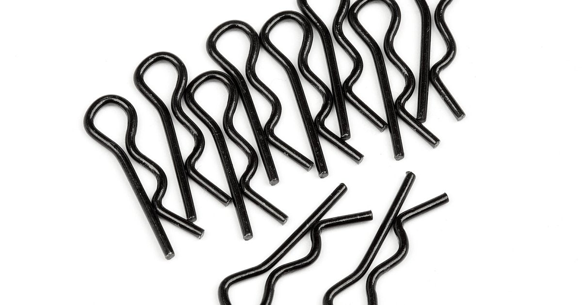 Body Clips, for the WR8 (10pcs) - Model HPI107893 - HPI Racing