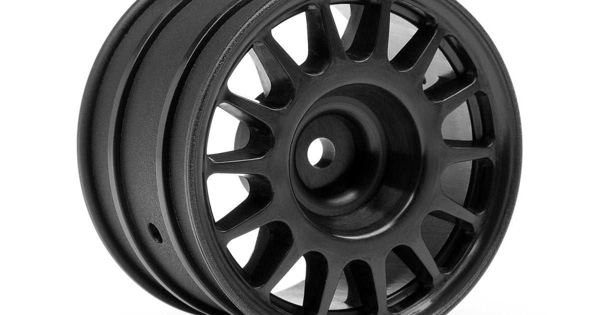 WR8 Rally Off-Road Wheel, Black, 48X33mm, (2pcs) - Model HPI107970 - HPI Racing