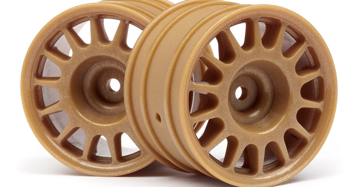 Bronze Rally Off-Road Wheel, 48X33mm, for the WR8 (2pcs) - Model HPI107971 - HPI Racing