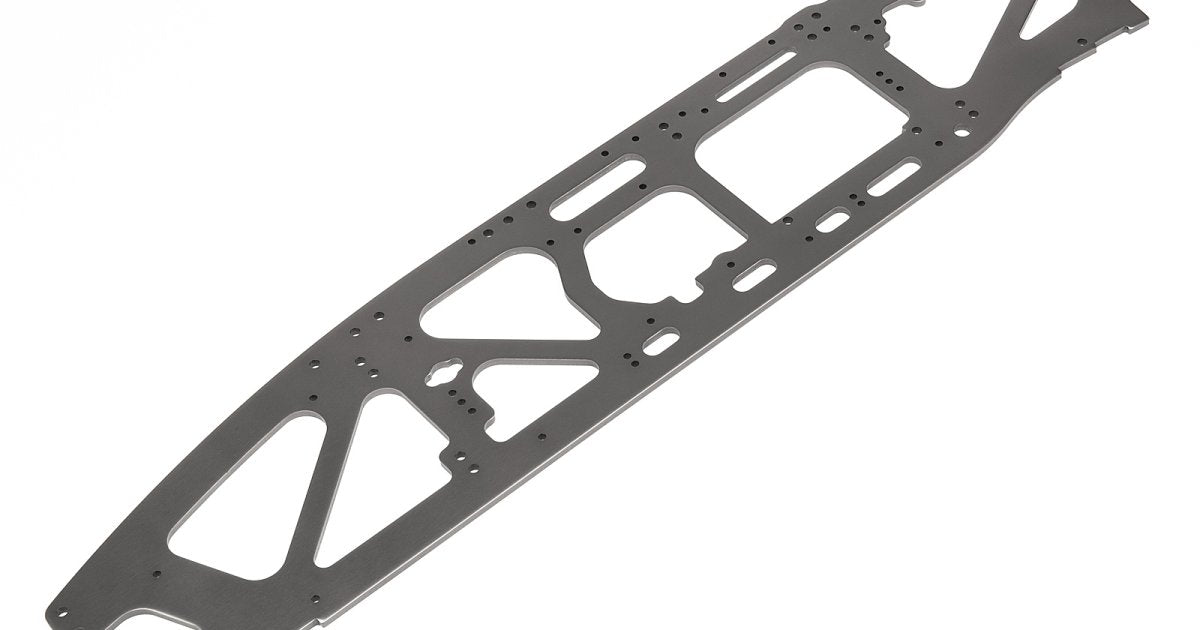 TVP Chassis Left 4Mm (Super 5Sc Flux/Gray) - Model HPI108205 - HPI Racing