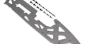 Gray TVP Chassis, Right, 3mm, for the Savage XL - Model HPI108940 - HPI Racing