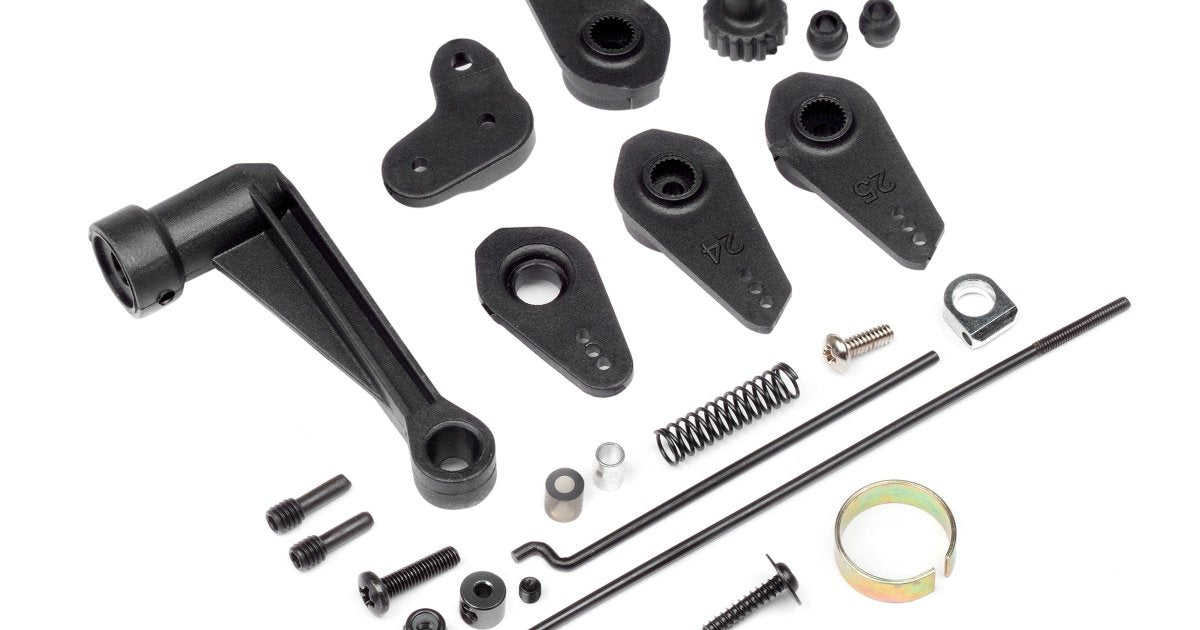 Throttle Servo Saver Set, for the Savage XL - Model HPI108948 - HPI Racing