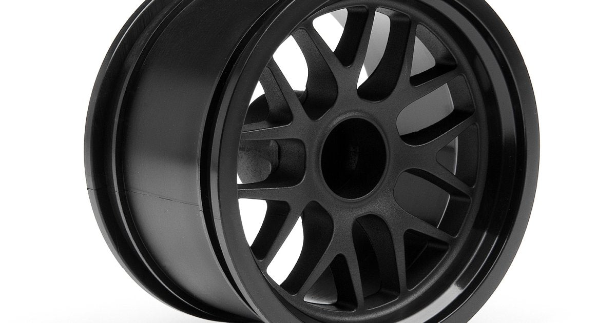 BBS Spoke Wheel, 48X34mm, Black, 14mm Offset, (2pcs) - Model HPI109155 - HPI Racing