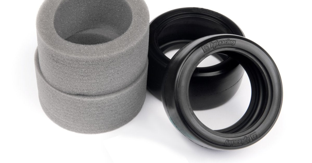Falken Azenis Rear Slick Tire, 34mm, (2pcs) - Model HPI109157 - HPI Racing